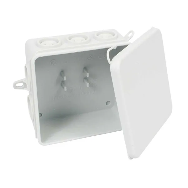 KRABICE  S KRYTÍM IP 54-bílá 8130_KA