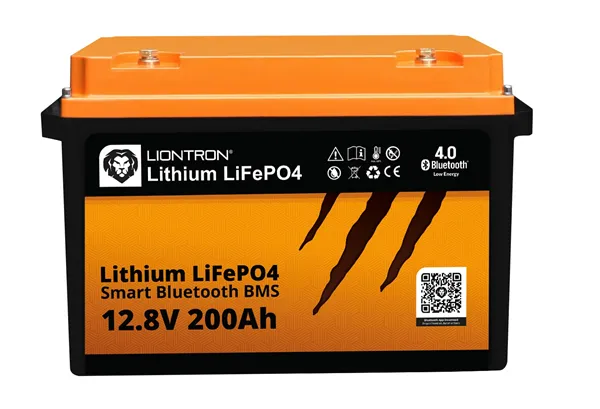 LIONTRON LiFePO4 12,8V 200Ah LXArctic smart BMS s Bluetooth - Marine IP67 LISMART12200LX-MA