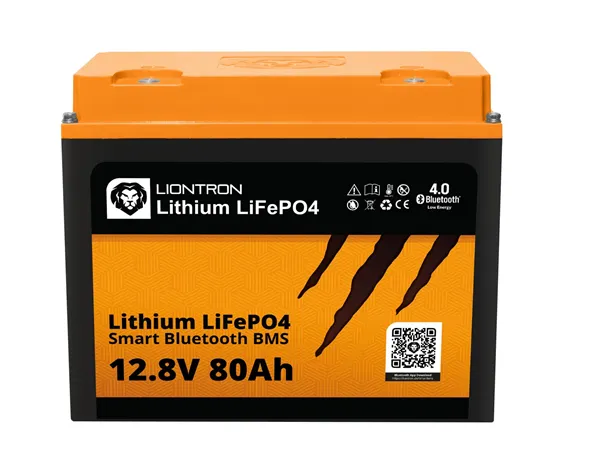 LIONTRON LiFePO4 12,8V 80Ah LX Smart BMS s Bluetooth LISMART1280LX