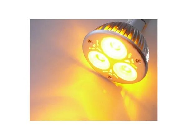 Barevná LED žárovka MR16, žlutá 02204 T-LED