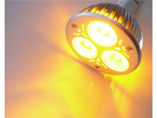 Barevná LED žárovka GU10, žlutá 02213 T-LED