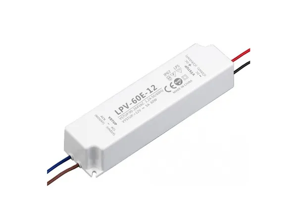LED zdroj 12V 60W - LPV-60E-12 05604 T-LED