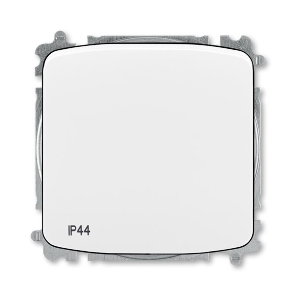 Přepínač střídavý IP 44, zapuštěný, bezšroubové 3559A-A06940 B Tlačítko