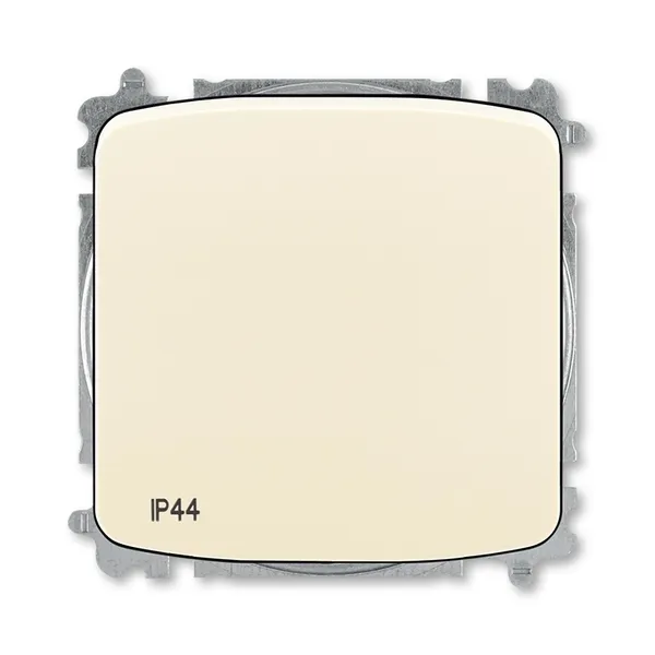 Přepínač střídavý IP 44, zapuštěný, bezšroubové svorky 3559A-A06940 C Tlačítko