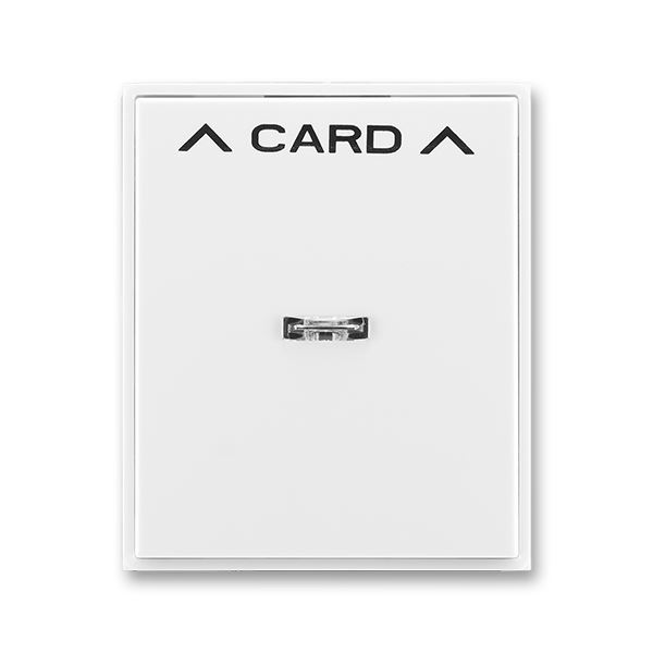 Kryt spínače kartového bílá/bílá 3559E-A00700 03