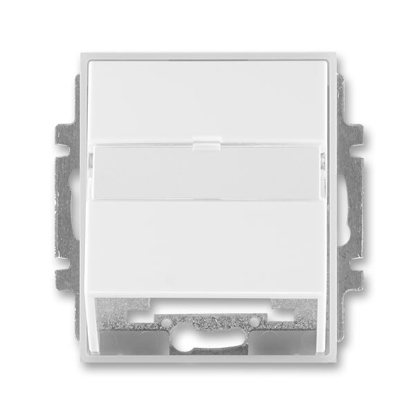 Kryt komunikační zásuvky bílá/ledová bílá 5014E-A00100 01