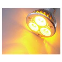 Barevná LED žárovka E27, žlutá 02223 T-LED