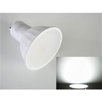 LED žárovka GU10-LU5W-100-W studená bílá