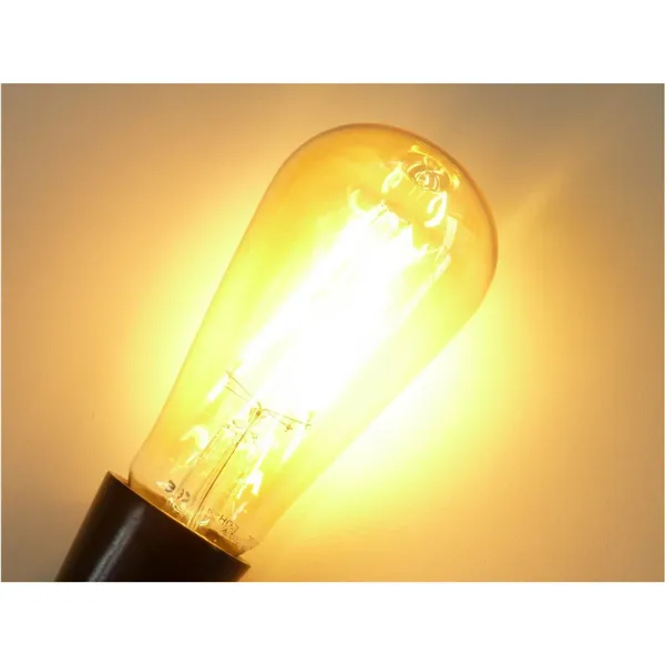 LED žárovka E27 EDF4W ST64 FILAMENT oválná 032561 T-LED