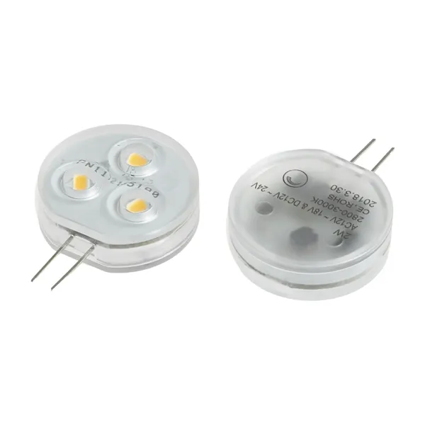 LED žárovka G4 - E2W 120° 12-24V, denní bílá 04220