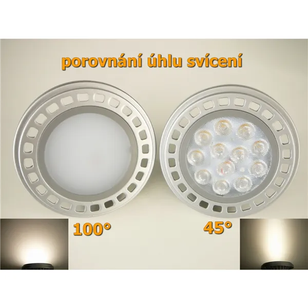 LED žárovka G53 AR111 X45/100 15W, teplá bílá 044091 