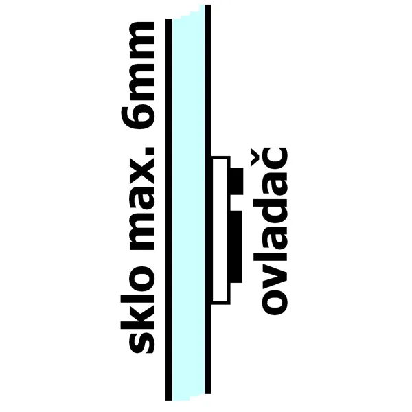 LED stmívač GT8A pod sklo 061224