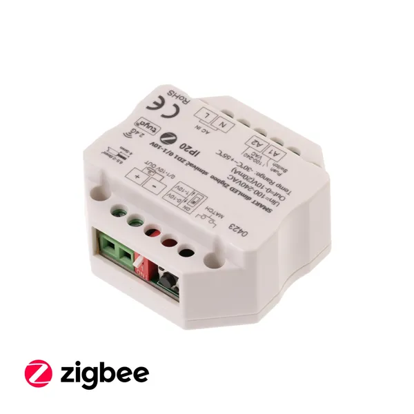 Stmívač SMART dimLED ZIGBEE ZD1 0/1-10V 065506 