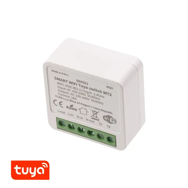 SMART WiFi Tuya switch (spínač) WT2 068502 T-LED