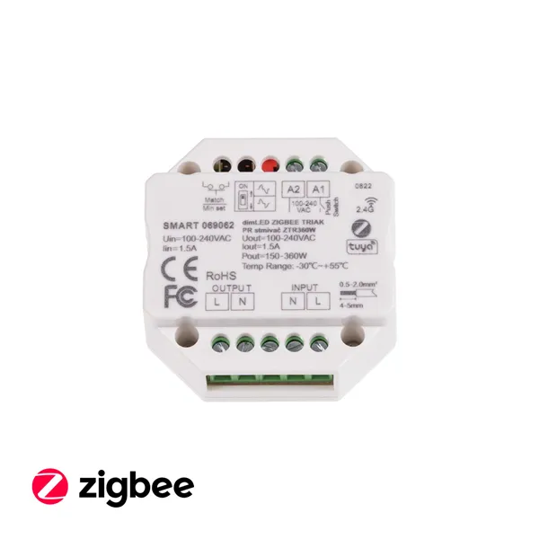 SMART stmívač dimLED ZIGBEE PR ZTR360W  069062 