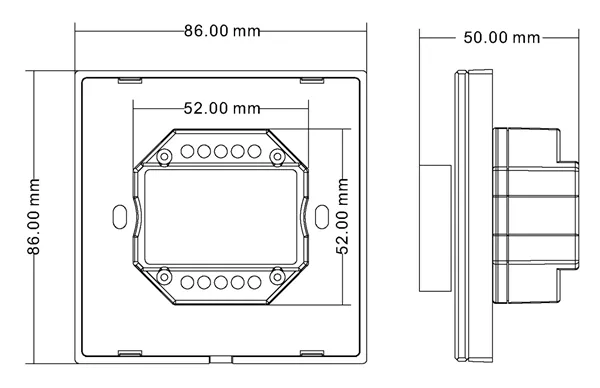 Ovladač dimLED OV DUPLEX 1K, bílá 069117 