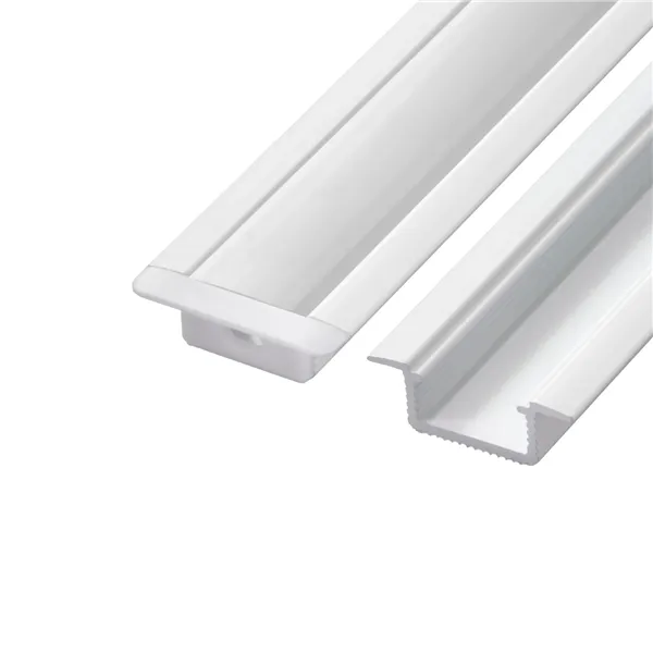 LED profil V5W vestavný bílý, Profil bez krytu 2m 093081