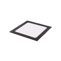 BSN12 LED panel 12W černý čtverec, teplá bílá 102113 T-LED