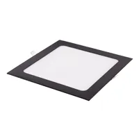 BSN18 LED panel 18W černý čtverec, teplá bílá 102116 T-LED