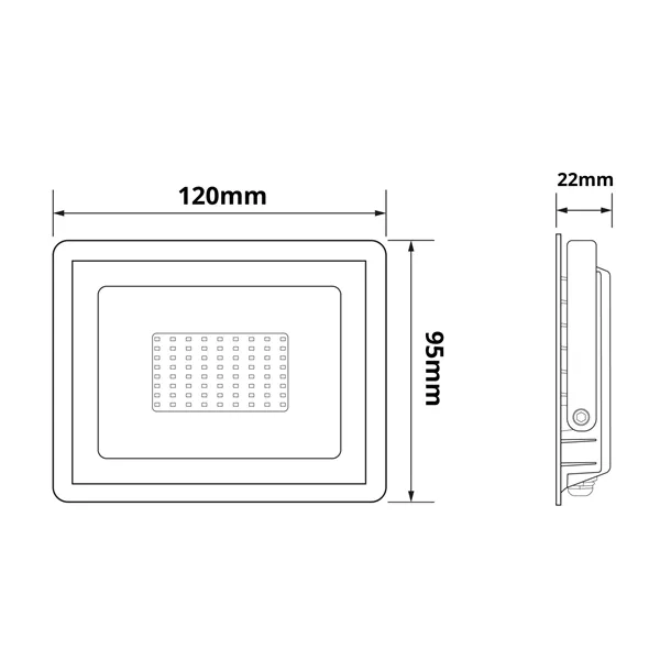 LED reflektor LEVE 20W, teplá bílá 103004 T-LED