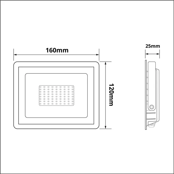 LED reflektor LEVE 30W, teplá bílá 103007 T-LED