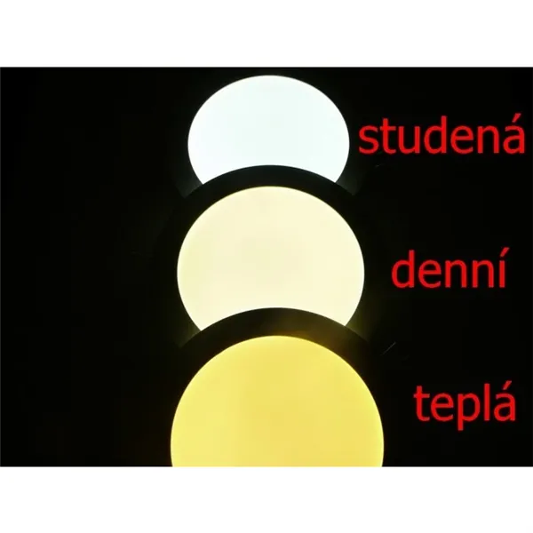 Přisazené LED svítidlo ZONDO 18W, studená bílá  105415 