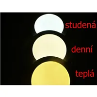 Přisazené LED svítidlo ZONDO 24W, studená bílá  105418 