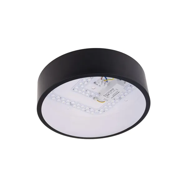 LED svítidlo RENDO 36W CCT kulaté černé stropní  105442 