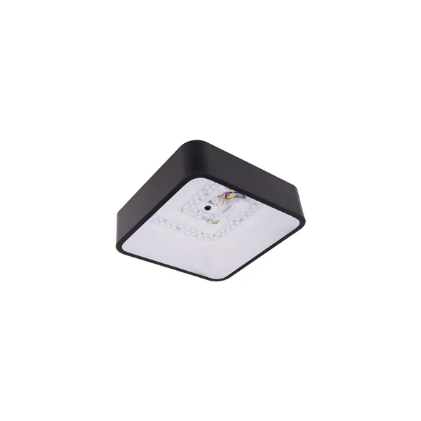 SMART Tuya LED svítidlo RENDO 24W CCT hranaté černé  105466 