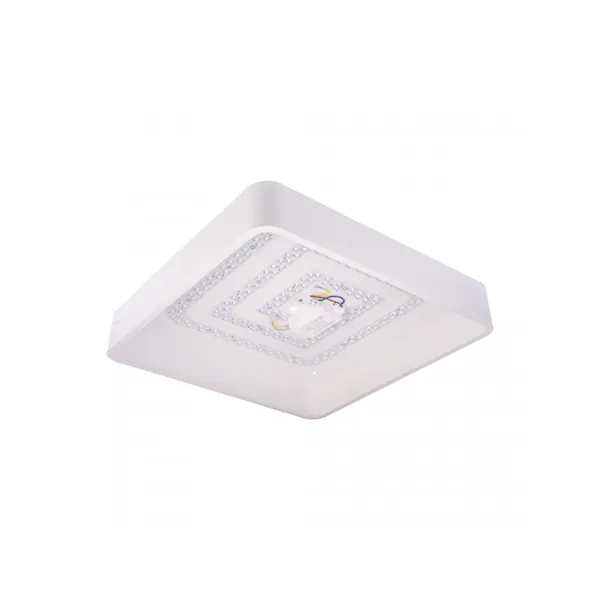 SMART Tuya LED svítidlo RENDO 48W CCT hranaté bílé závěsné 105471 T-LED