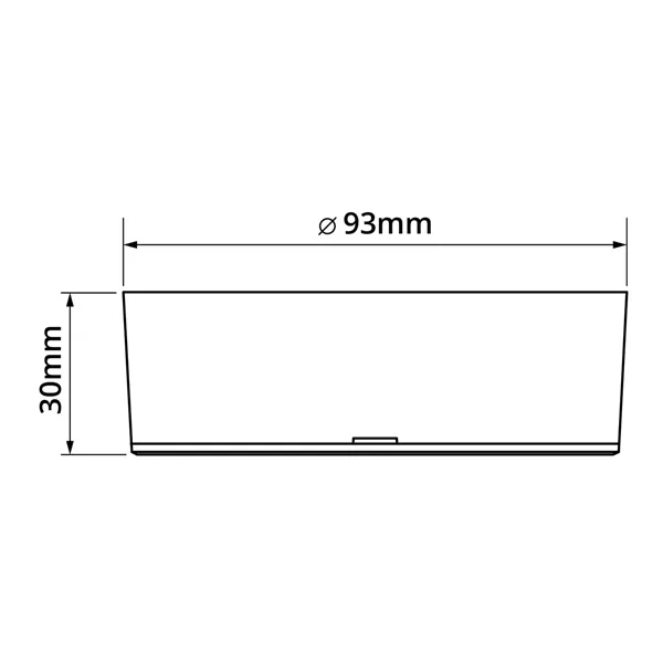 LED svítidlo ISDA 7W bílé, teplá bílá  105520 