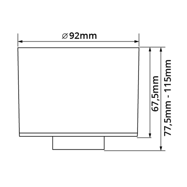 CCT LED svítidlo ALIMO 6W bílé  105528 