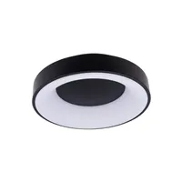 LED svítidlo ZULU 48W CCT kulaté černé stropní  105532 