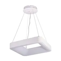 LED svítidlo ZULU 32W CCT hranaté bílé závěsné  105549 