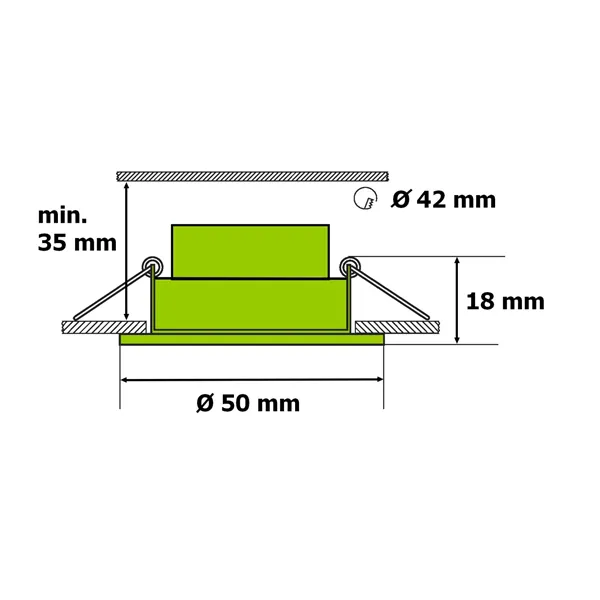 LED svítidlo TLZ-C3W-30, teplá bílá 106041 T-LED