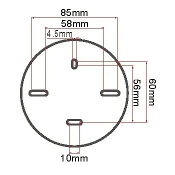 LED svítidlo SOLE-W bílé, teplá bílá 106540 T-LED