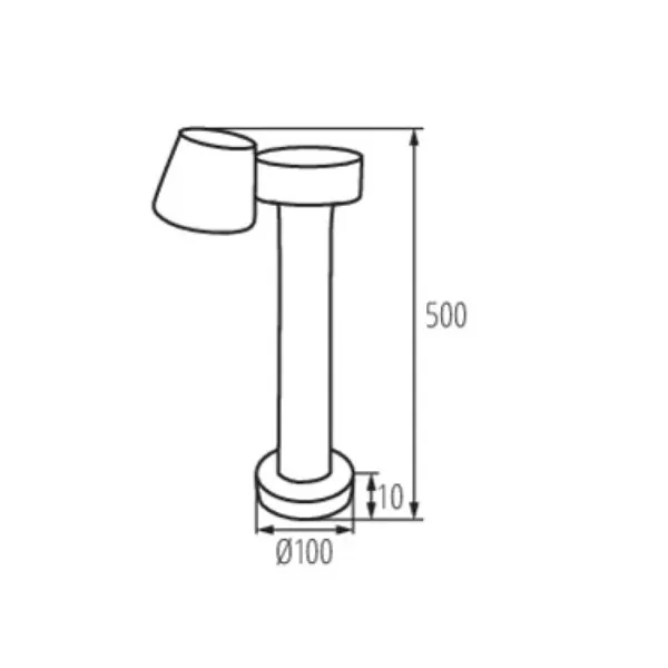 Zahradní svítidlo DROMI LED 50 7W 106621 T-LED