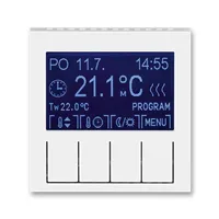 Termostat univerzální programovatelný ovládací jednotka bílá/bílá 3292H-A10301 03