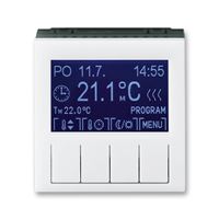 Termostat univerzální programovatelný ovládací jednotka bílá/kouřově bílá 3292H-A10301 62