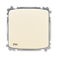 Přepínač střídavý IP 44, zapuštěný, bezšroubové svorky 3559A-A06940 C Tlačítko
