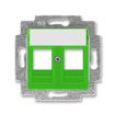 Kryt zásuvky komunikační zelená 5014H-A01018 67