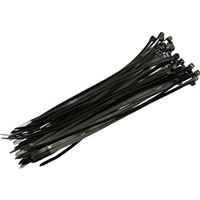 Pásek vázací černý FAS 160x2,5 černá