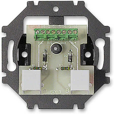 Přístroj zásuvky telefonní dvojnásobné 5013U-A00105