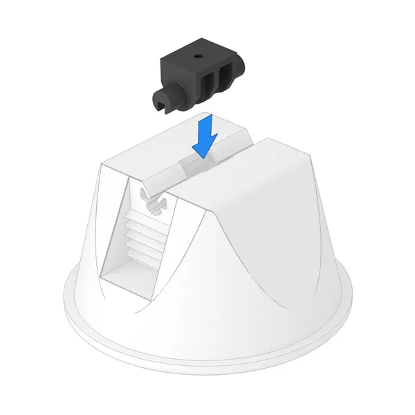 Adaptér univerzální pro střešní držák vodiče typu 165/MBG  5218882