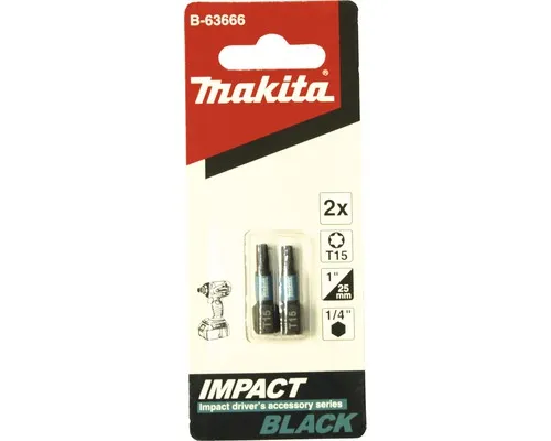 Impact screw bit T15-25mm 2pcs