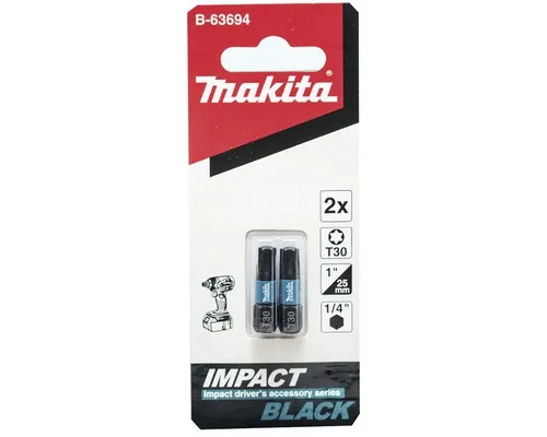 Impact screw bit T30-25mm 2pcs