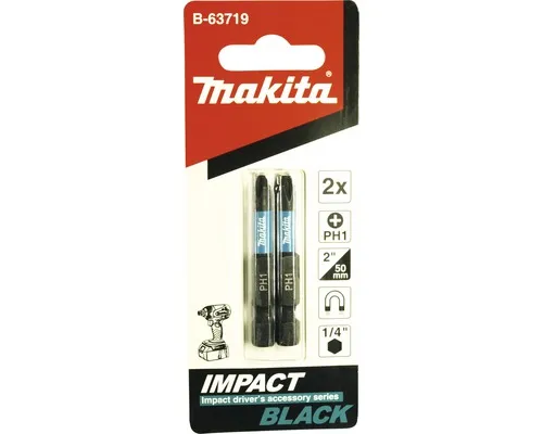 Impact screw bit PH1-50mm 2pcs