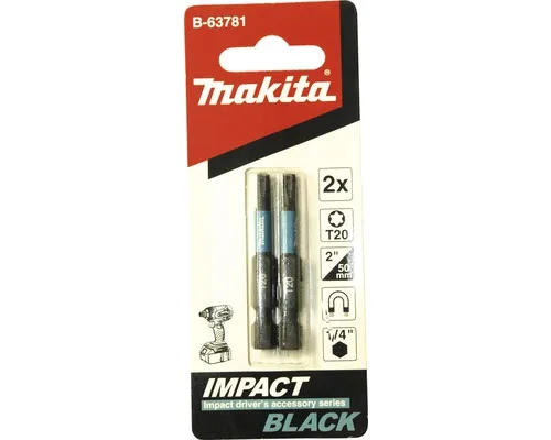 Impact screw bit T20-50mm 2pcs