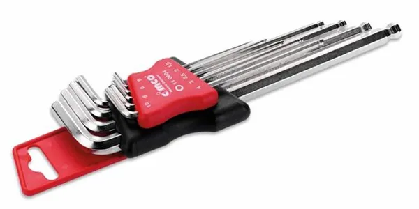 Sada inbusových klíčů SW 1,5 - 10 mm (9 ks) CI110604