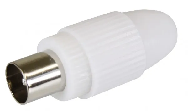Konektor TV IEC vidlice šroubovací rovný K1331